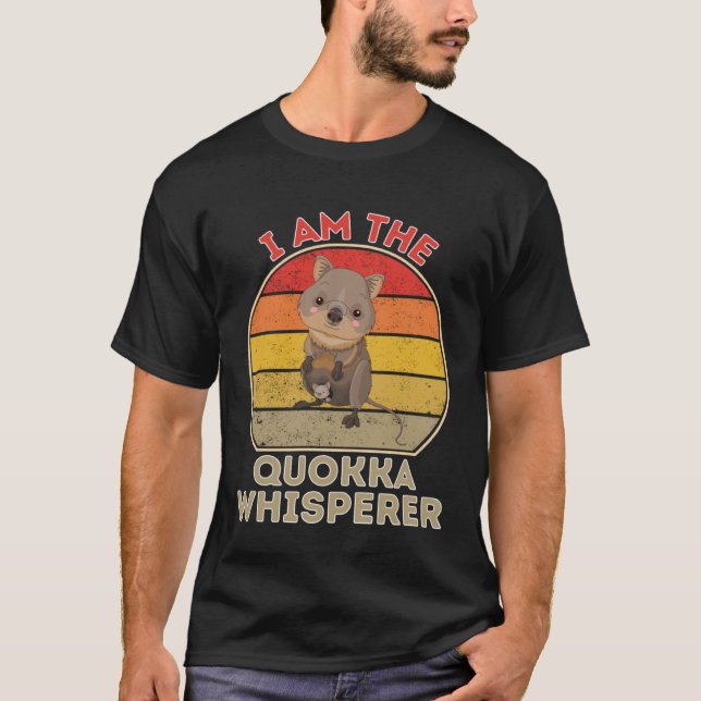 Camiseta I Am The Quokka Whisperer (Frente)