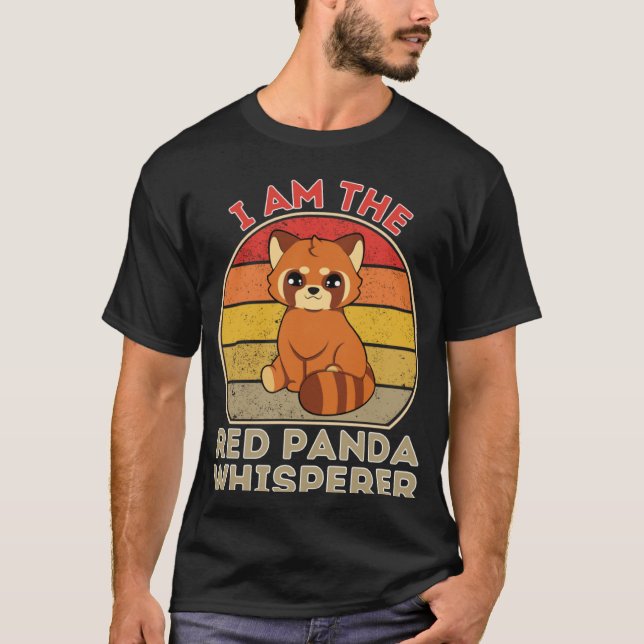 Camiseta I Am The Red Panda Whisperer (Frente)