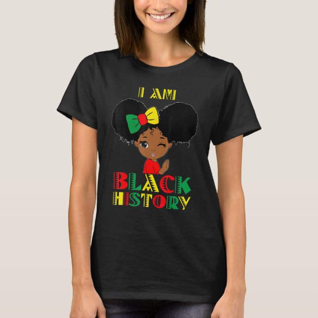 Camiseta I Am The Strong African Queen Girl Pretty Black an (Frente)