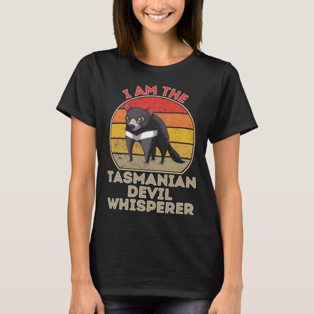 Camiseta I Am The Tasmanian Devil Whisperer (Frente)