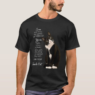 Camiseta I Am Your Friend Your Partner You Tuxedo Cat