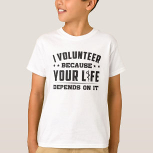Camiseta I Ambulância paramédica voluntária Enfermeira Enfe