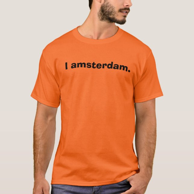 Camiseta I amsterdam (Frente)