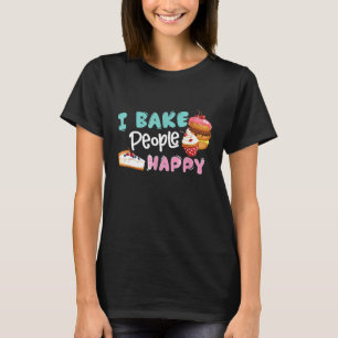 Camiseta I Assar Pessoas Happy Baking Cote Internacional C