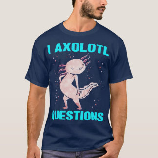 Camiseta I Axolotl Perguntas Salamander Kids Costume