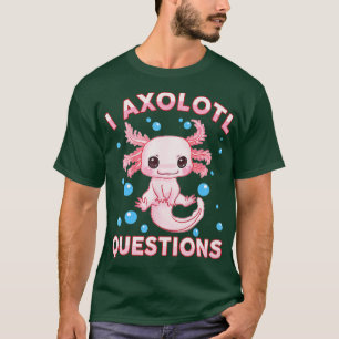 Camiseta I Axolotl questiona crianças garotas dão macacão A
