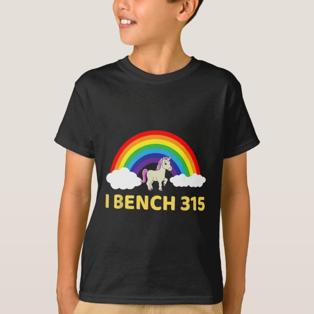 Camiseta I Bench 315 Bench Press 315 Lb Club Bodybuilding S (Frente)