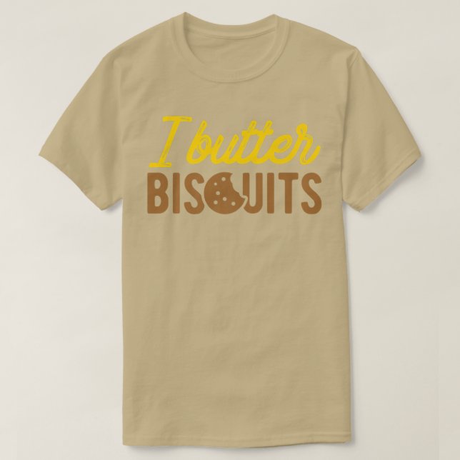 Camiseta I Biscoitos-Manteiga (Frente do Design)