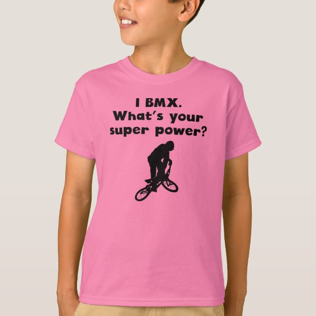 Camiseta I BMX Super Power (Frente)