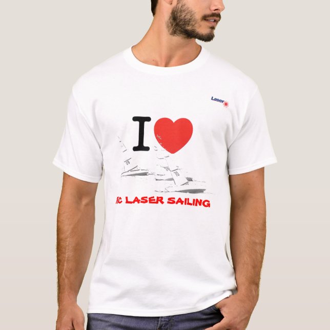 Camiseta I bobina RC laser Sailing (Frente)