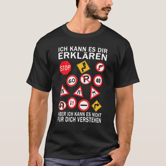 Camiseta I can tell you driving instructor driving school (Frente)