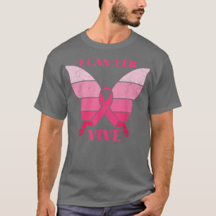 Camiseta I Cancer Vive Cancer Warrior Cancer Awarene