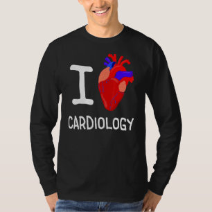 Camiseta I Cardiologia Cardiológica Anatômica Médico