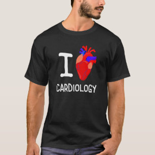 Camiseta I Cardiologia Cardiológica Anatômica Médico