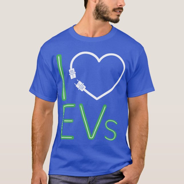 Camiseta I Charge Electric Vehicle For Electric Car Fans gi (Frente)