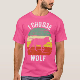 Camiseta I Choose Wolf