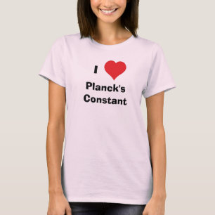 Camiseta I Constante de Heart Planck