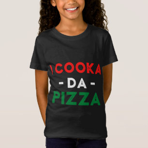 Camiseta I Cooka Da Pizza Engraçado Memória Italiana Da Com