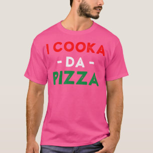 Camiseta I Cooka Da Pizza Engraçado Memória Italiana Da Com