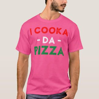 Camiseta I Cooka Da Pizza Engraçado Memória Italiana Da Com