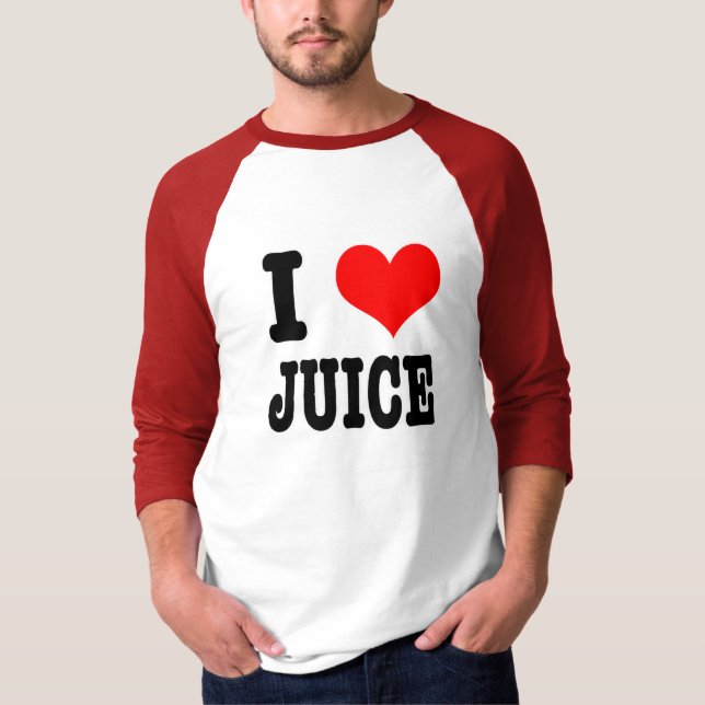 CAMISETA I CORAÇÃO (AMOR) SUCO (Frente)