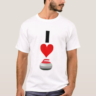 Camiseta I [Coração] [Curling]