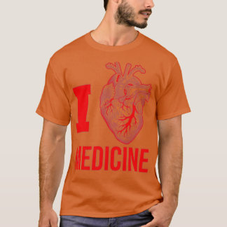 Camiseta I Coração Medicina 2