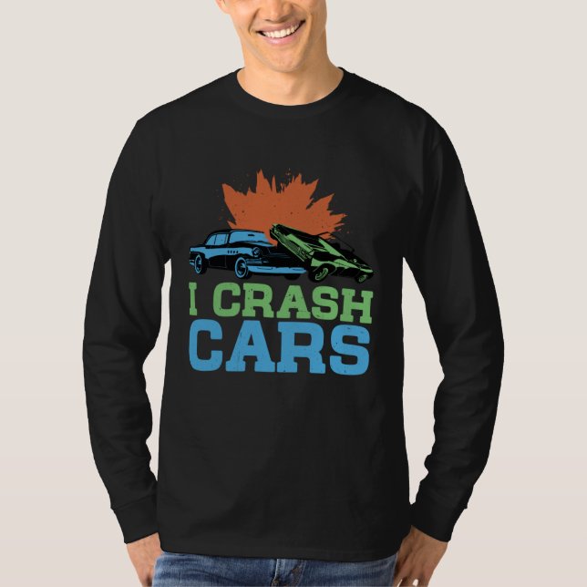 Camiseta I Crash Cars (Frente)