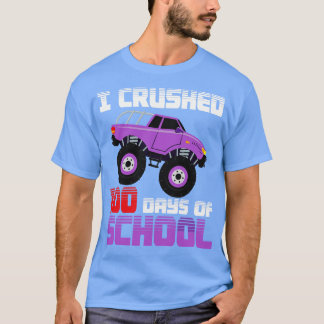Camiseta I Cruzou 100 dias de crianças da escola