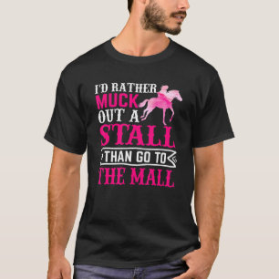Camiseta I D Preferencialmente Retira Um Equestrião De Cava