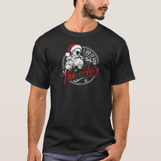 Camiseta I Do It For The Hos Santa Inappropriate Funny Chri