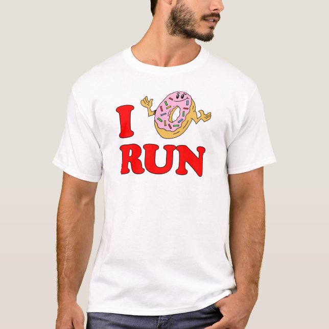 Camiseta I Do Not (Rosquinha) Run Spectator (Não executo o  (Frente)