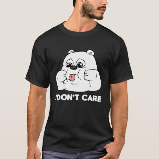 Camiseta I don't care Silly Bear Halloween Costume for Weir