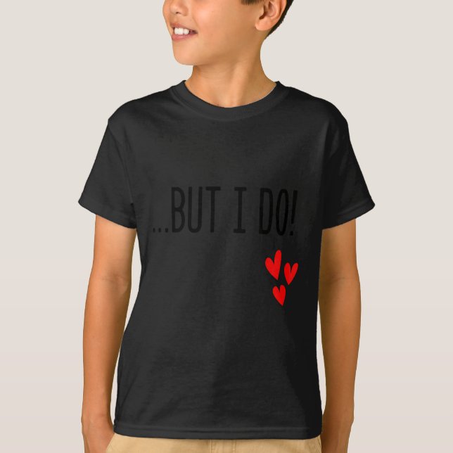 Camiseta I Don't Do Matching Hearts Valentines Day Couples  (Frente)