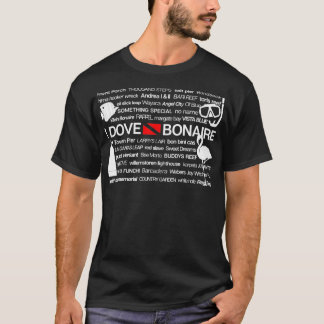 Camiseta I Dove Bonaire Scuba Diving