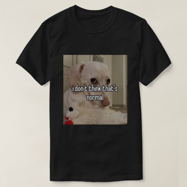 Camiseta i dr&x27;de cão homofóbico não acha que o &x27;é n (Frente do Design)