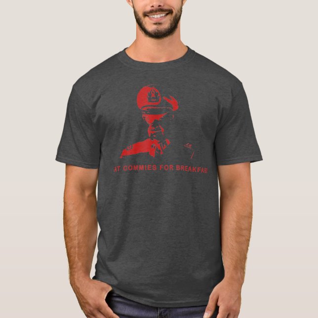 Camiseta I Eat Commies For Breakfast Augusto Pinochet (Frente)