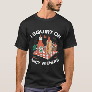 Camiseta I Esguicho Em Utenciosas Lembram-Se Humor Diversão