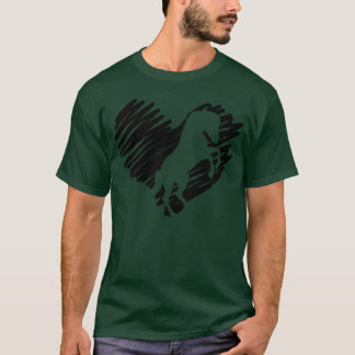Camiseta I Família de Cavalos do Coração