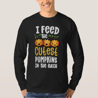Camiseta I Feed The Cutest Pumpkins In The Patch Lunch Lady