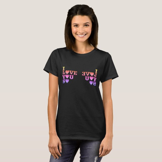 CAMISETA I FEEL LOVE FOR YOU (Frente Completa)