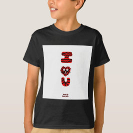 Camiseta I Felpudo U Boys Black Basic T Shirt