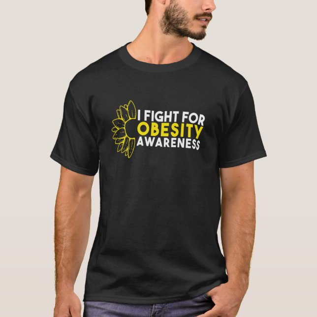 Camiseta I Fight For Obesity Awareness (Frente)