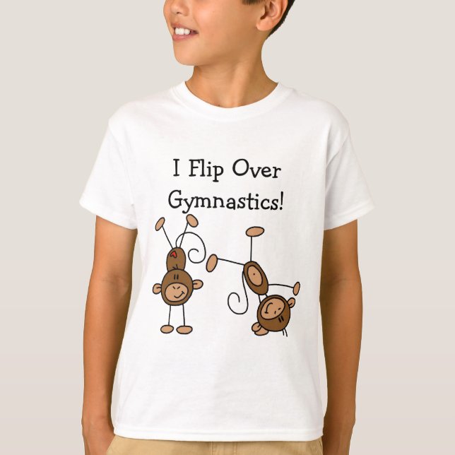 Camiseta I Flip Over Gymnastics Tshirts and Gifts (Frente)