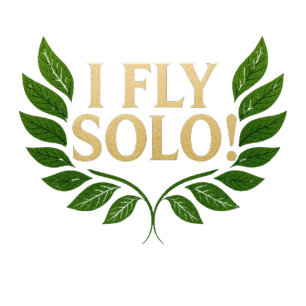 Camiseta I_FLY_SOLO_Solo_Success_Crown_Your_Journey!