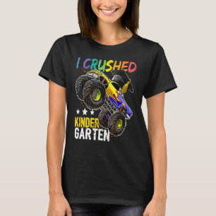 Camiseta I Formatação B de caminhões do Monstro do Jardim d