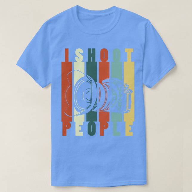 Camiseta I Fotografar Pessoas (Frente do Design)