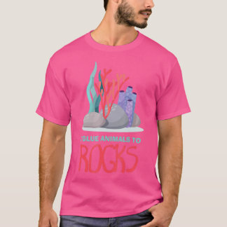 Camiseta I Glue Animals To Rocks Aquarium Aquarist Fish Fsh