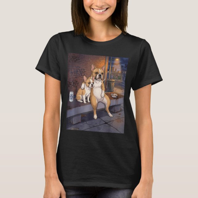 Camiseta I Got That Dog In Me Funny French Bulldog Smoking  (Frente)