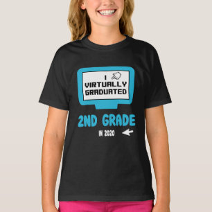 Camiseta I Graduado Virtualmente no Segundo segundo em 2020